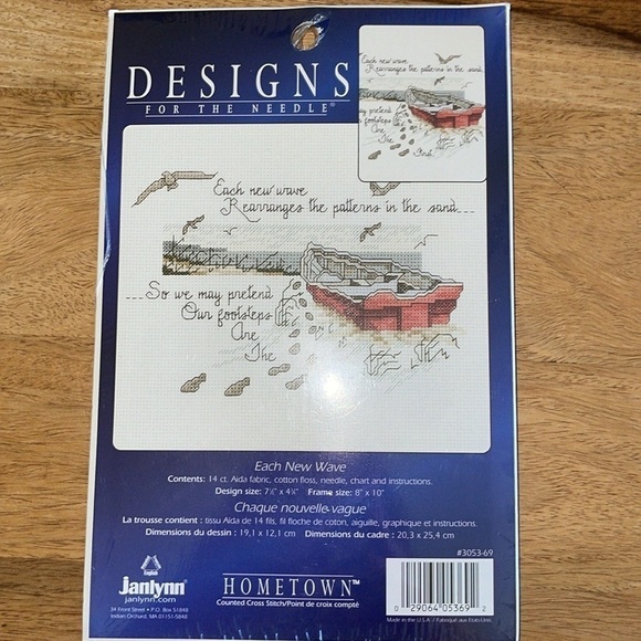 NEW Jiffy, Dimensions, Designs For The Needle Cross Stitch 5 Kit Crafting Bundle - Picture 5 of 6